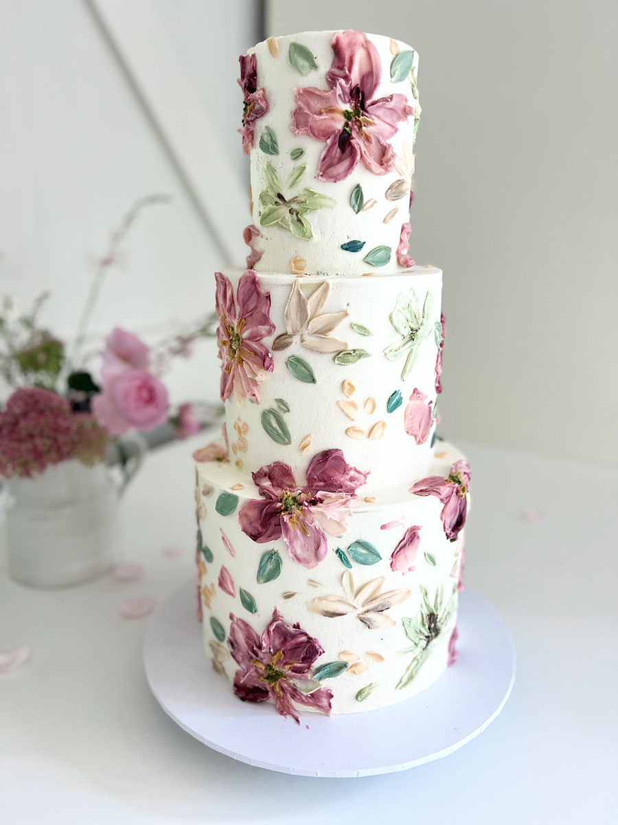 Rachelles Traditional wedding cake
