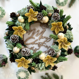 rachelles cupcake wreath
