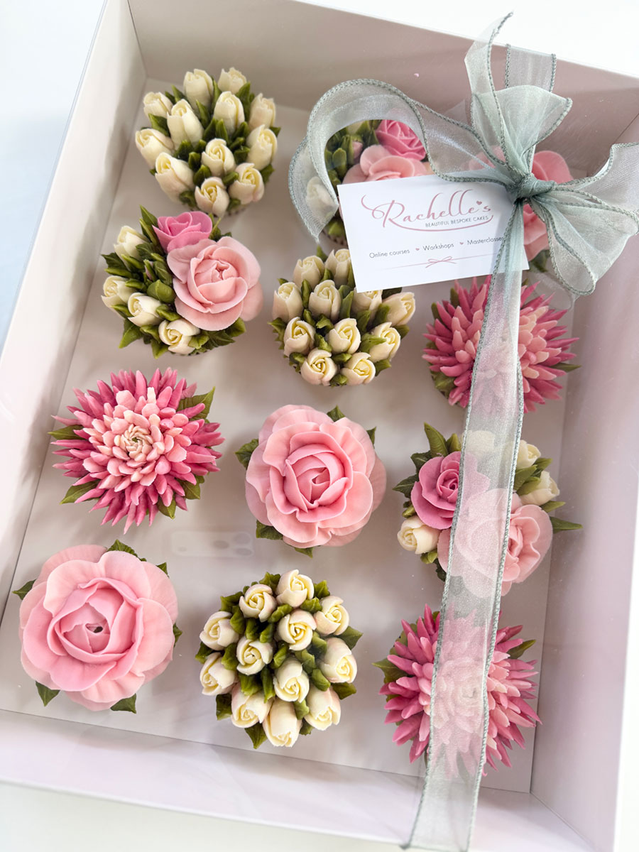 Rachelles Cupcake Bouquet BOXED