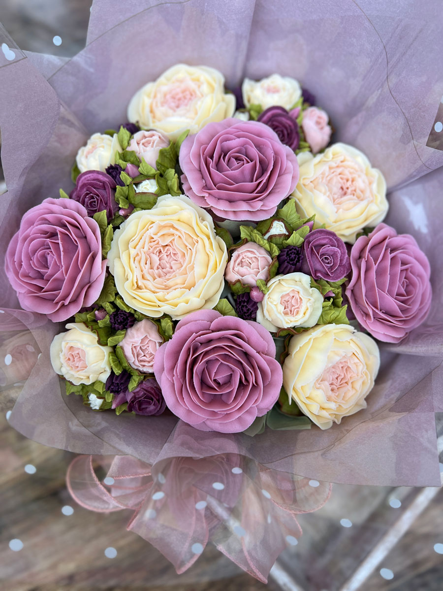 Rachelles Cupcake Bouquet ELLA